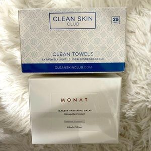 MONAT Makeup Vanishing Balm & Clean Skin Towels